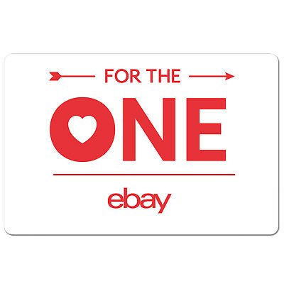 Ebay Gift Card For The One Edition $15 To $100 - Email Delivery