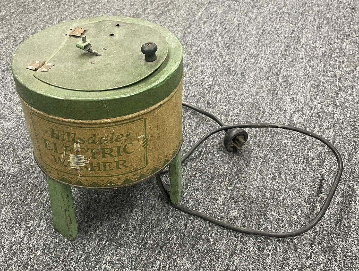 Hillsdale Electric Tin Green Washer